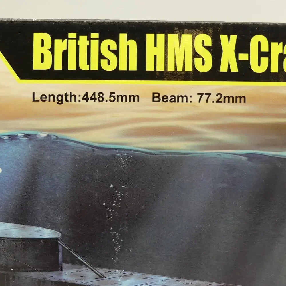 Merit International British HMS X-Craft Submarine 1/35 Model Kit Open Box